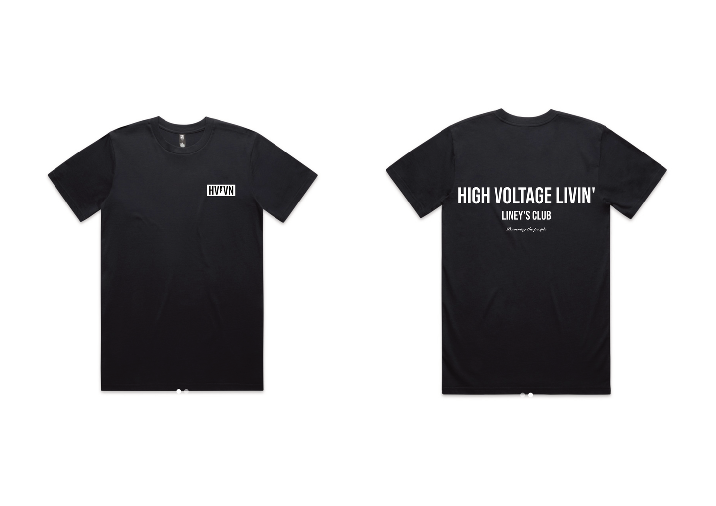 Lineys Club T-shirt Black