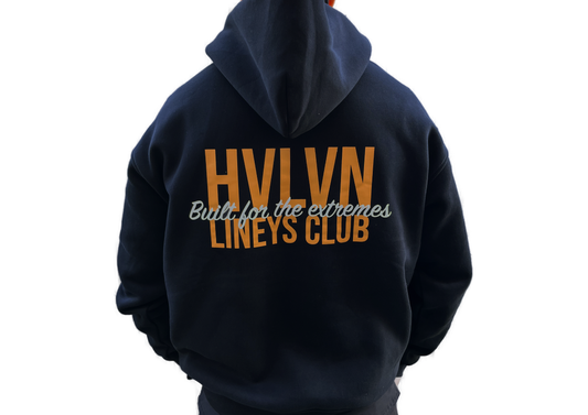 Liney’s Club Hoodie- Black