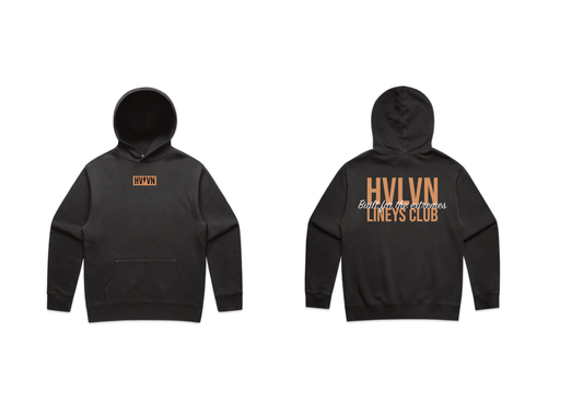 Limited Edition Liney Hoodie Black