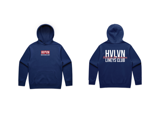 Limited Edition Liney Hoodie Navy
